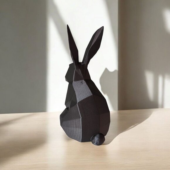 3D Printed Low Poly Bunny Moden Design Perfect for Home Decor Multi-Colors Avail - Picture 3 of 13